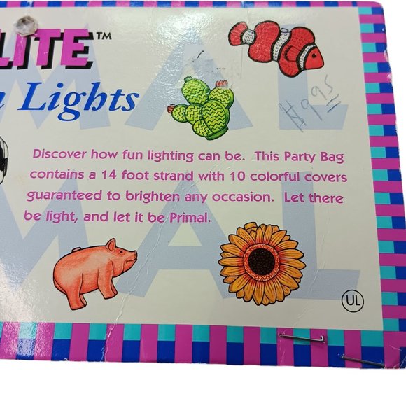 Primal Lite Fun Lights Cactus Christmas Party Lights New - Picture 3 of 9